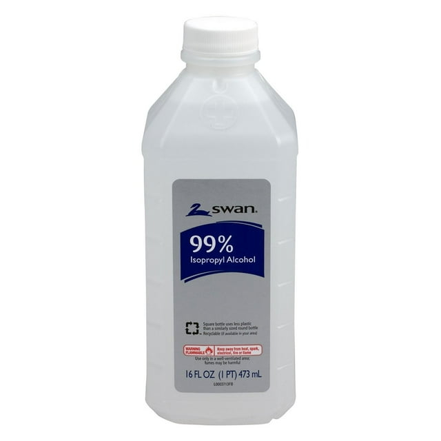 Swan Isopropyl Alcohol 99% 16 oz Pints - Single Pack