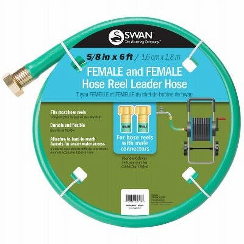 Swan Leader Hose, 5/8-In. x 6-Ft. 1 Pack