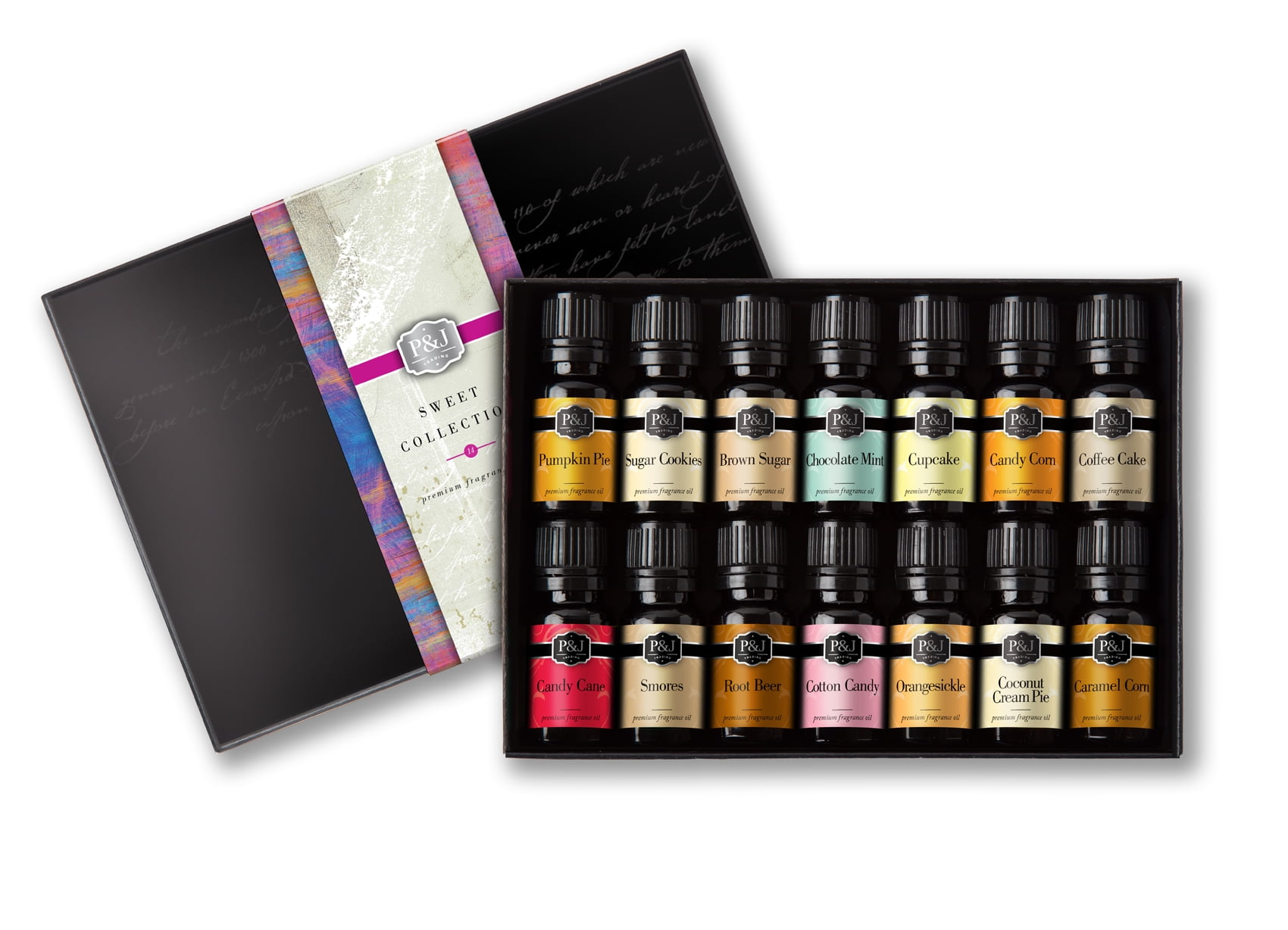 Sweet Set of 14 Fragrance Oils - Premium Grade Scented Oil - 10ml
