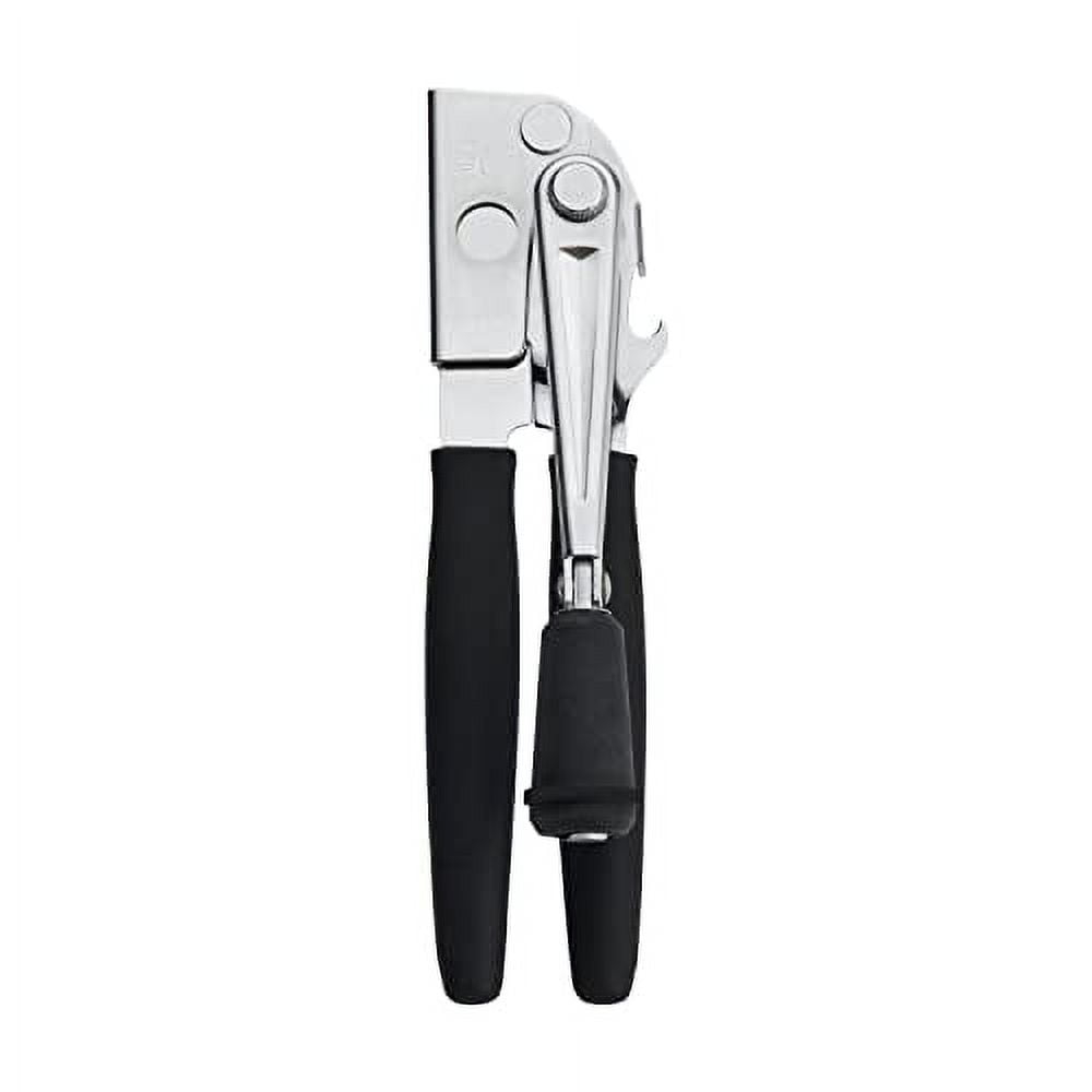 Easy-Crank Can Opener with Folding Crank Handle, Black, 3.50 x 4.50 x 10.50