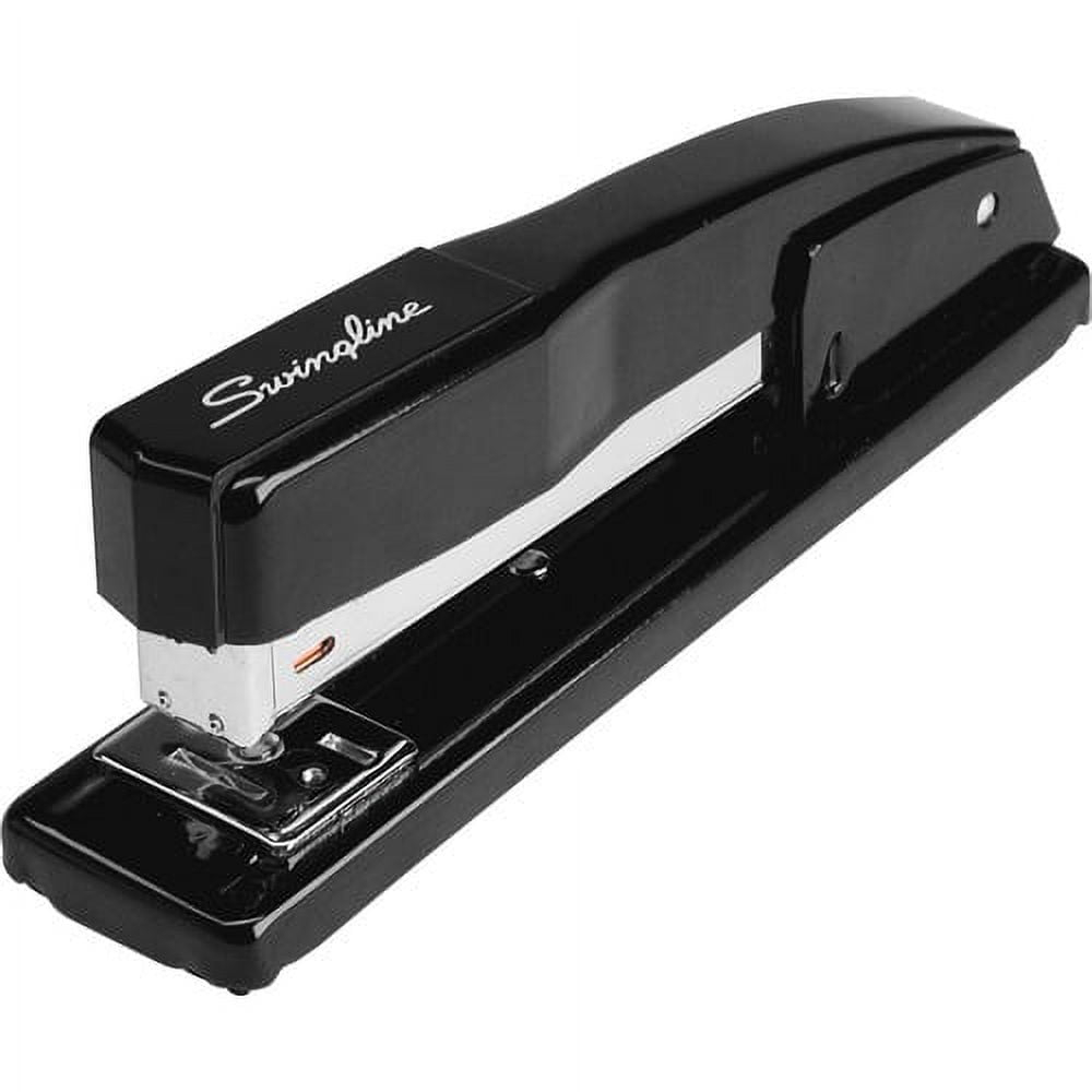 Swingline® Commercial Full Strip Desk Stapler, 20-Sheet Capacity, Black