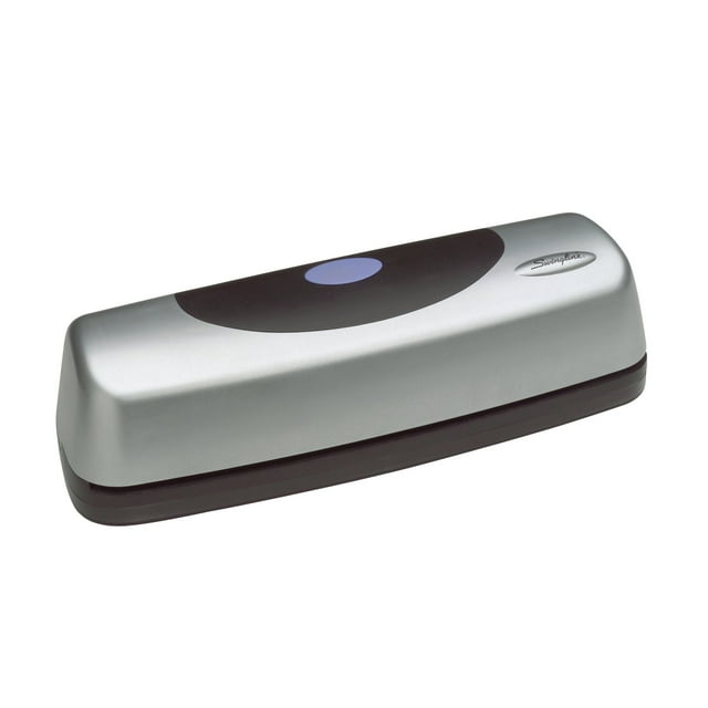 Swingline Electric Portable Desktop Punch 3 Holes 8 12 Centers 15 Sheets -