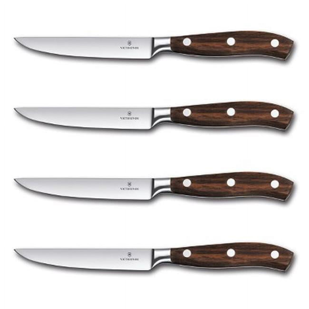 Victorinox Grand Maitre Wood 4 Piece Steak Knife Set