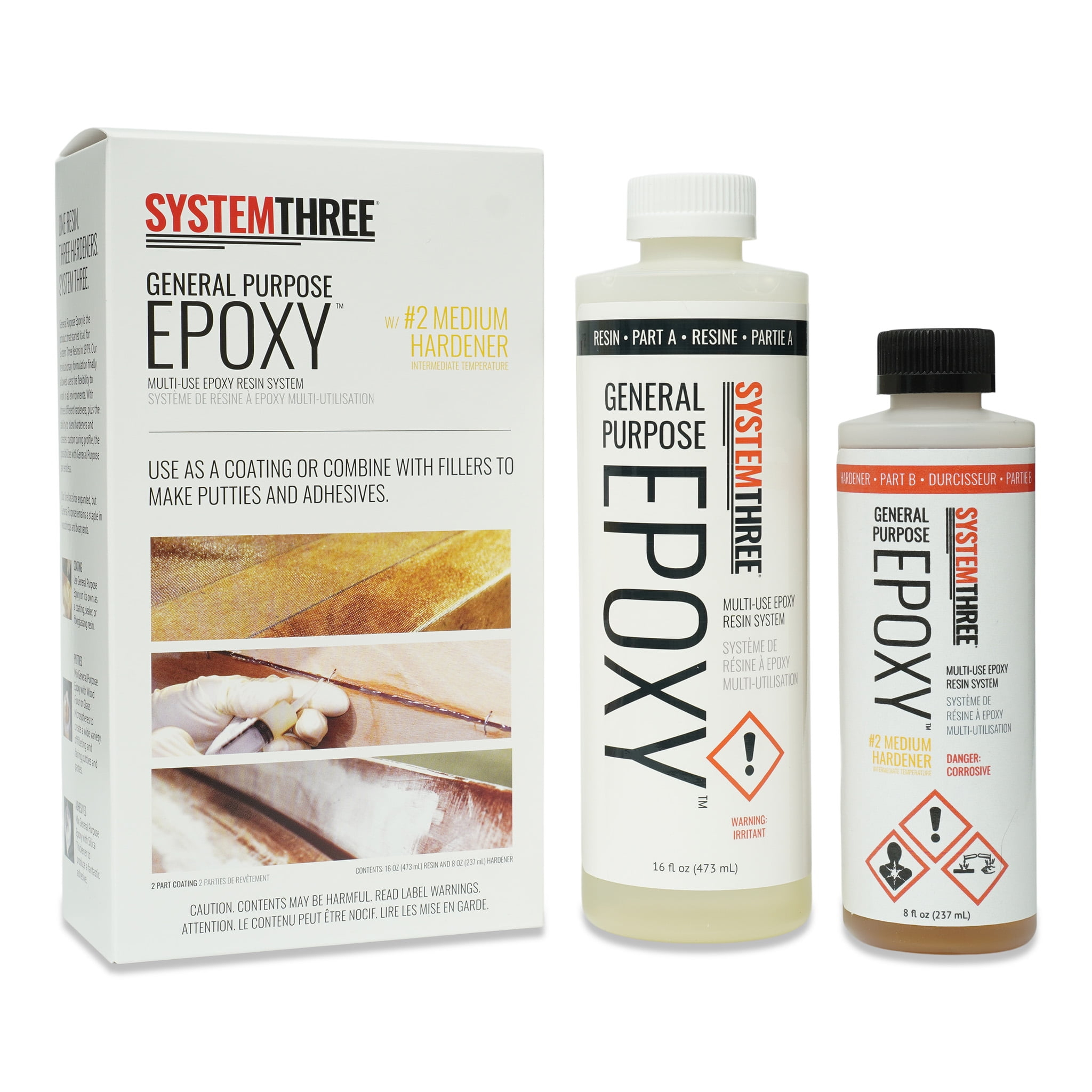 System Three Kit de Epoxi 1-1/2 Pinta