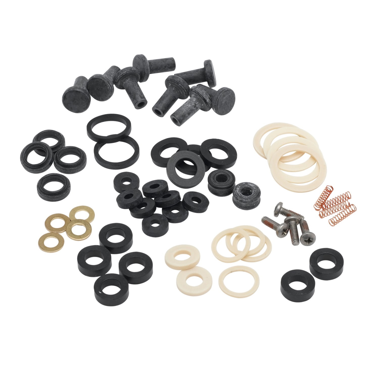 White and Black Metal and Plastic Repair Kit