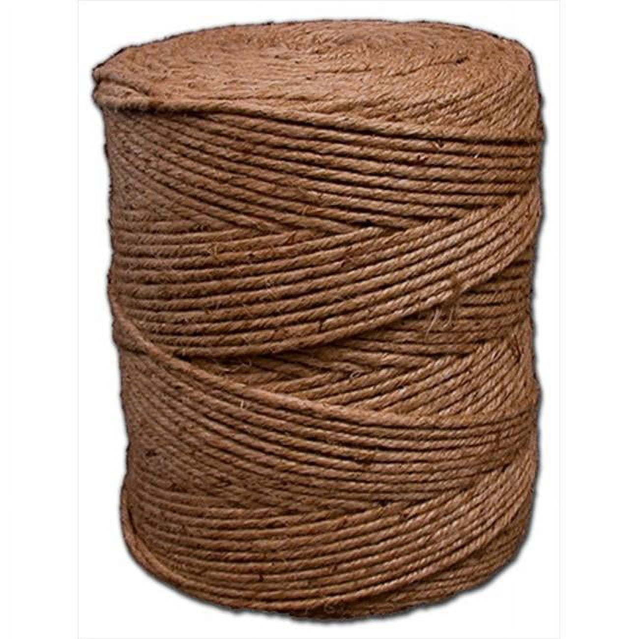 T.W. Evans Cordage  2 Poly 28 Jute Twine 10 Pound Tube