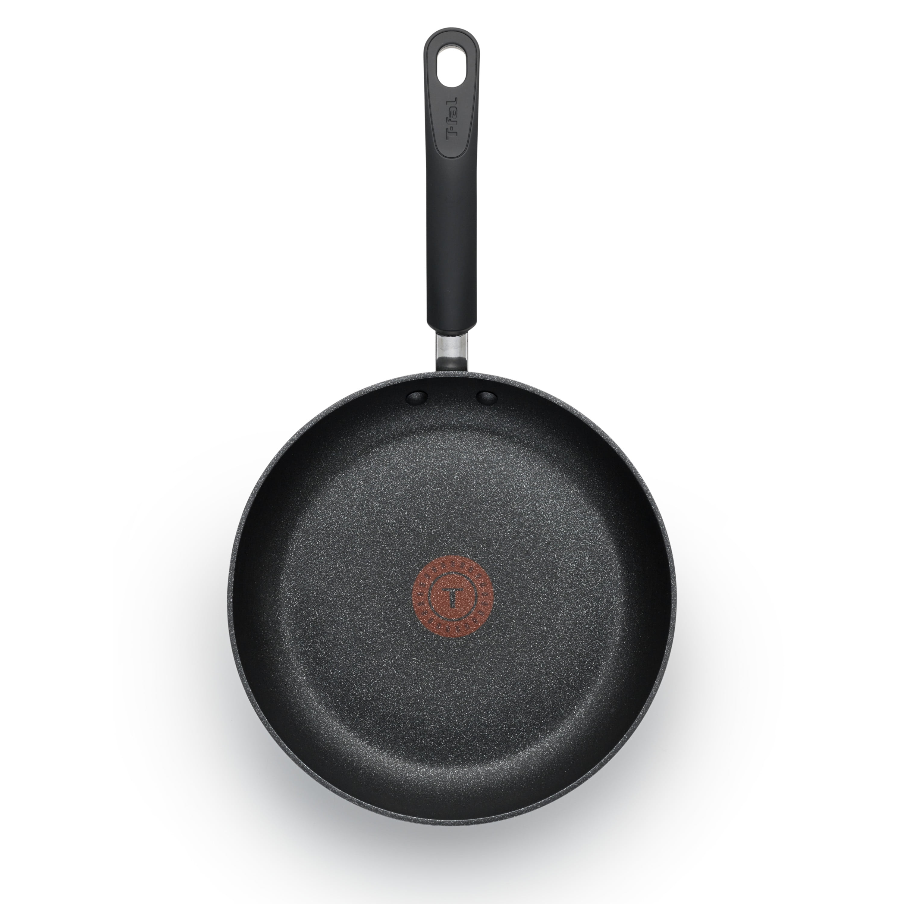 T-fal C4610263 Titanium Advanced Nonstick Thermo-Spot Heat Indicator Dishwasher Safe Cookware Fry Pan, 8-Inch, Black -