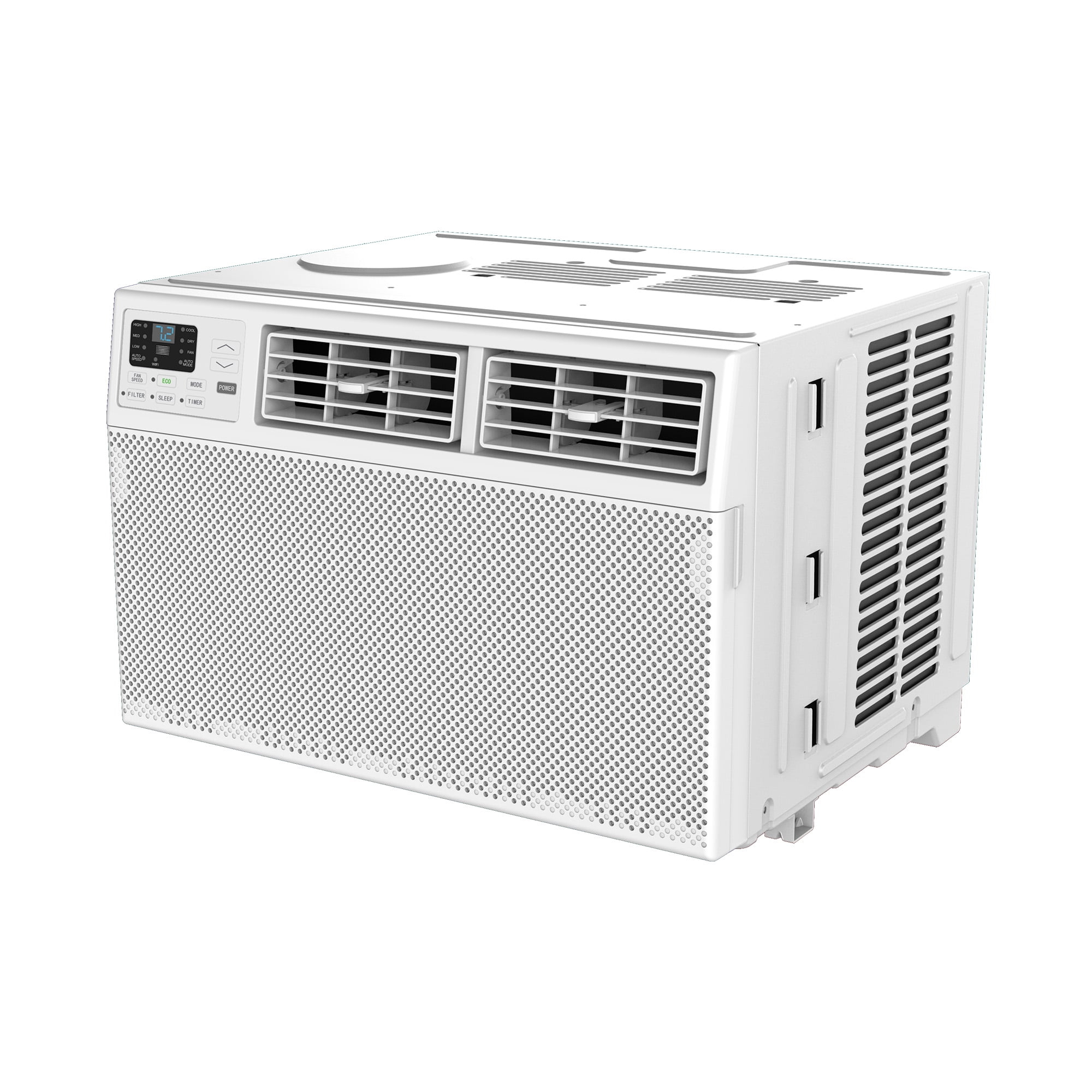 TCL 12,000 BTU 550 sq. ft. Smart Window Air Conditioner with Fan & Dehumidifier, White