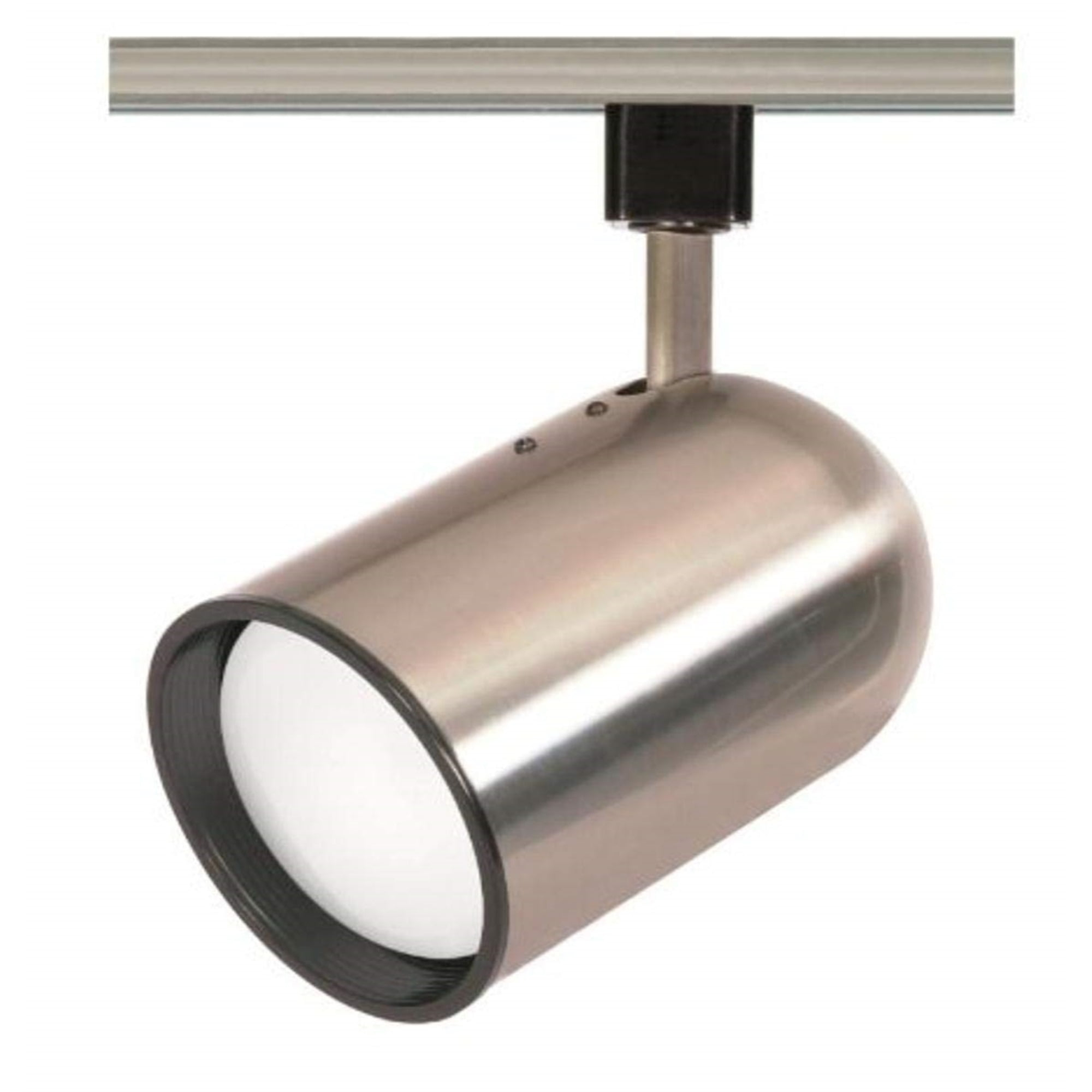 Brushed Nickel Adjustable Track Head