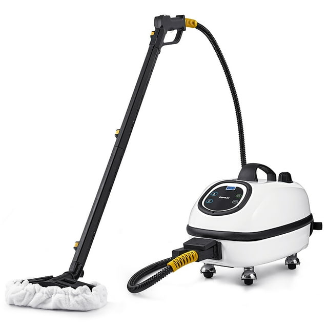 TOSCA™ Steam Cleaner by Dupray,  a Commercial-Grade Cleaner with Enamel-Coated Steel Case and Intuitive Digital Interface. 1600w of Power.