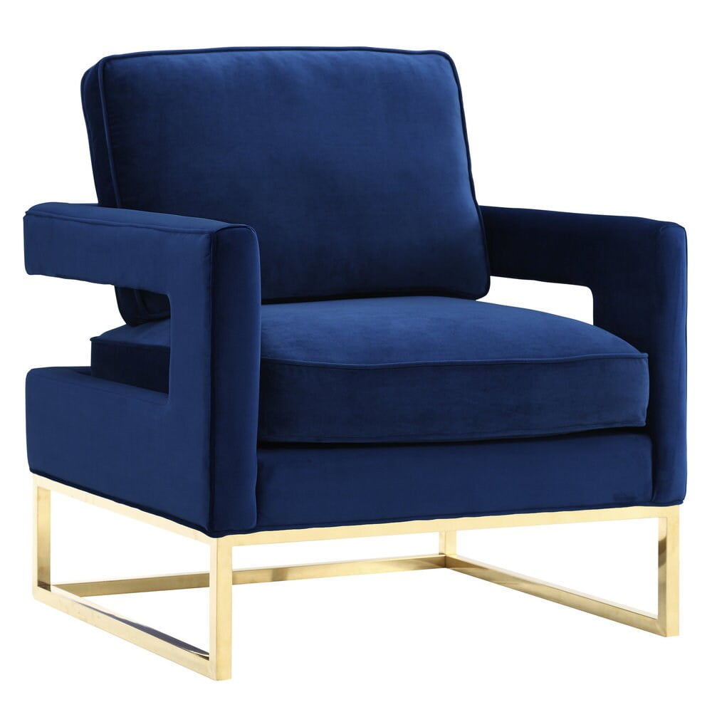 Velvet Accent Chair