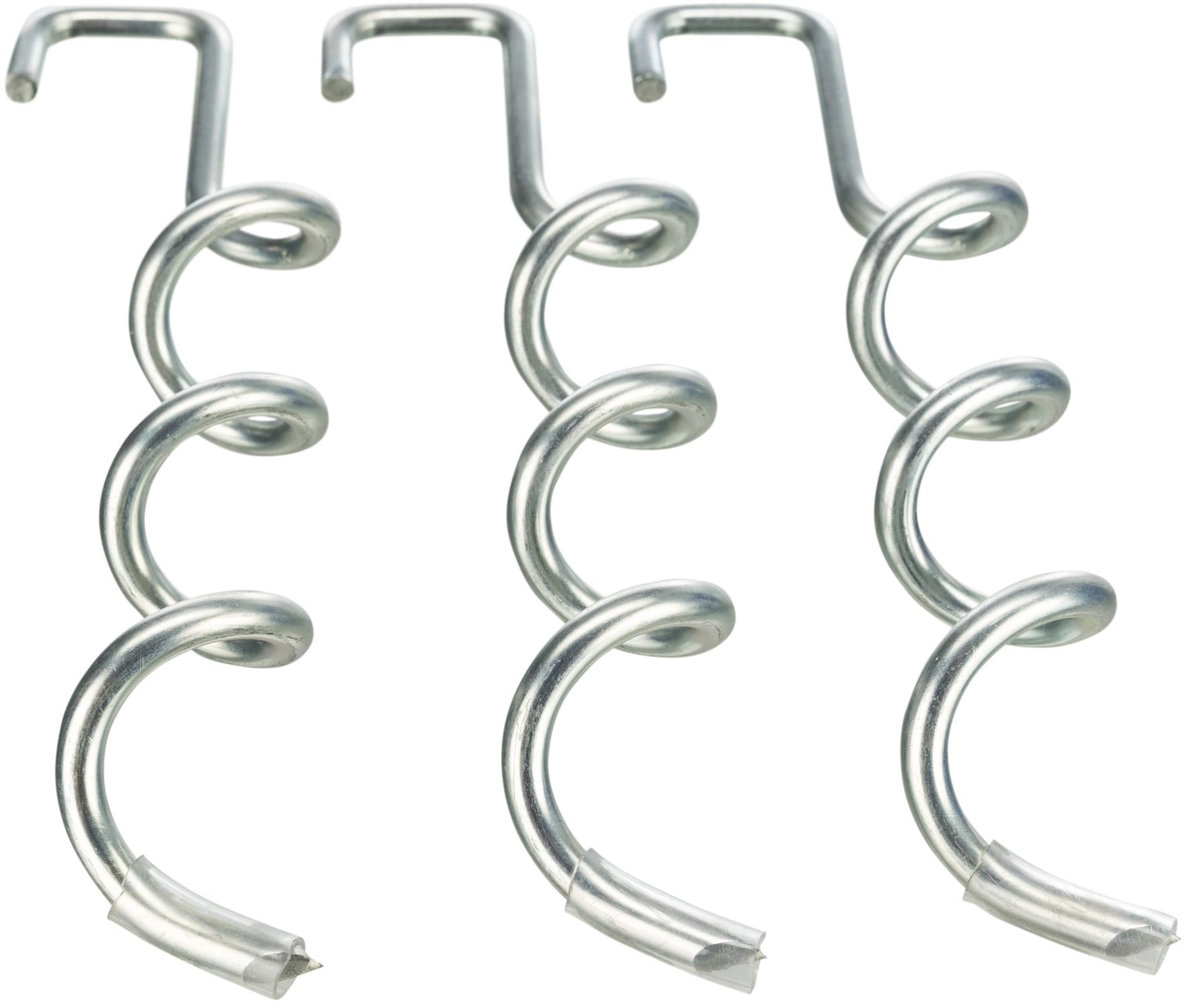 TRIXIE TRIXIE Deluxe Kennel Heavy Duty Steel Ground Stakes, Twist, 3 pc (Set of 3)