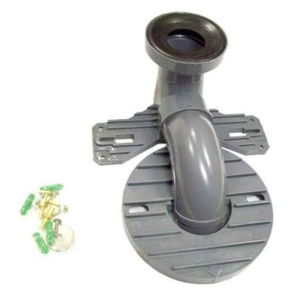 Modern Grey 12" UniFit Toilet Rough-In Adapter