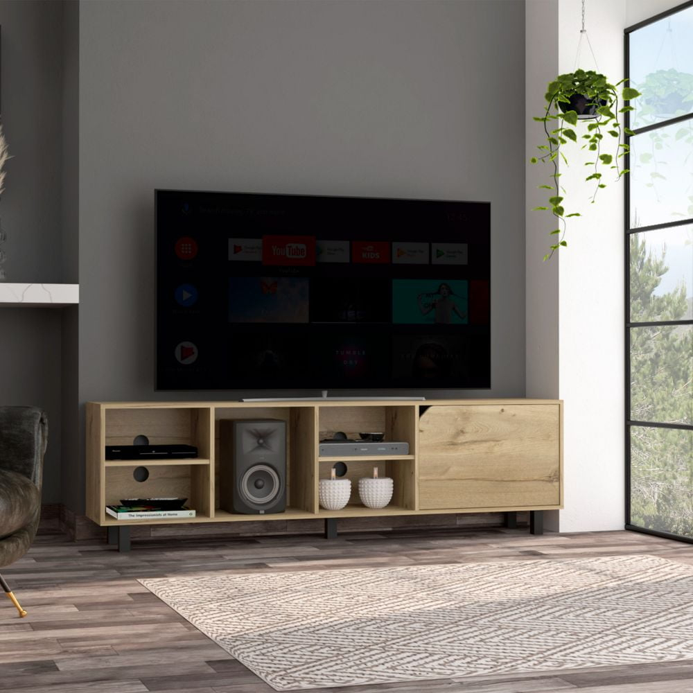 TREEVOL FURNITURE Tv Stand For Tv?S Up 70" Estocolmo