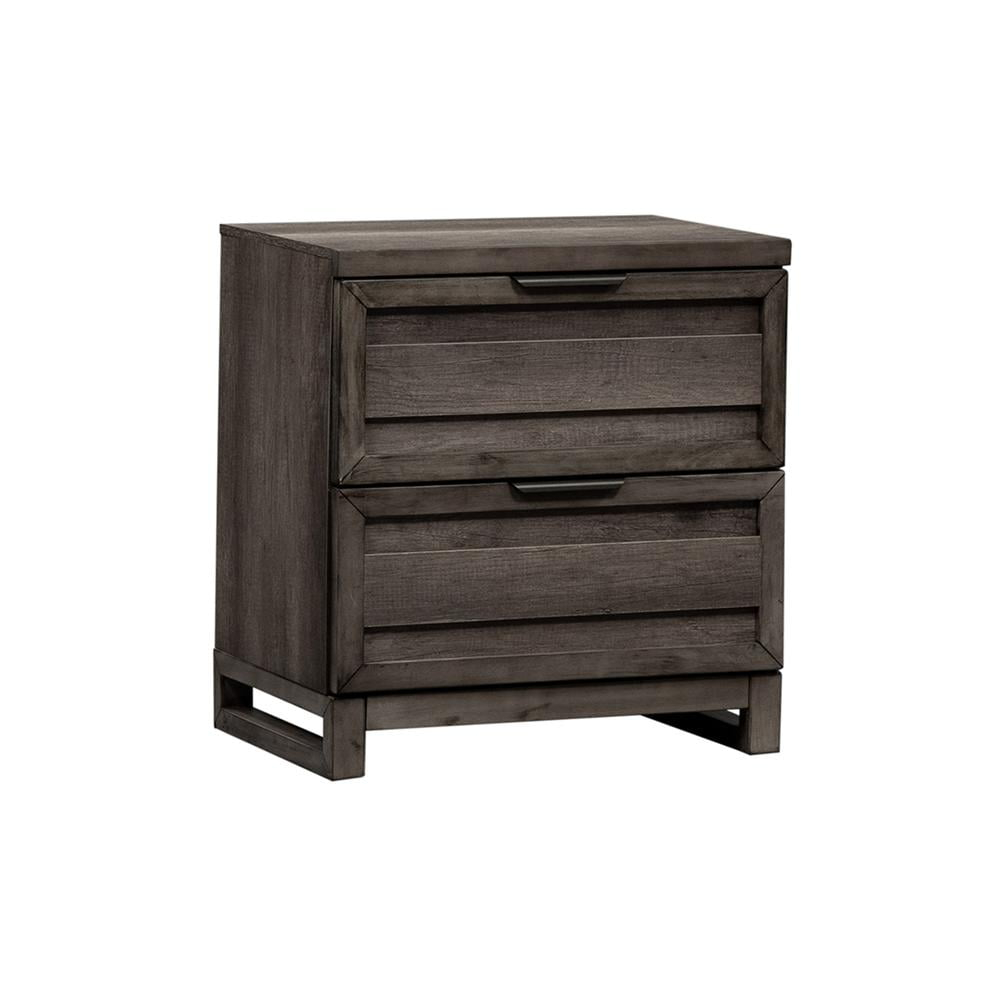 Tanners Creek Medium Gray Night Stand