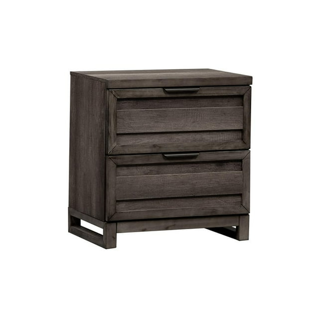 Tanners Creek Medium Gray Night Stand