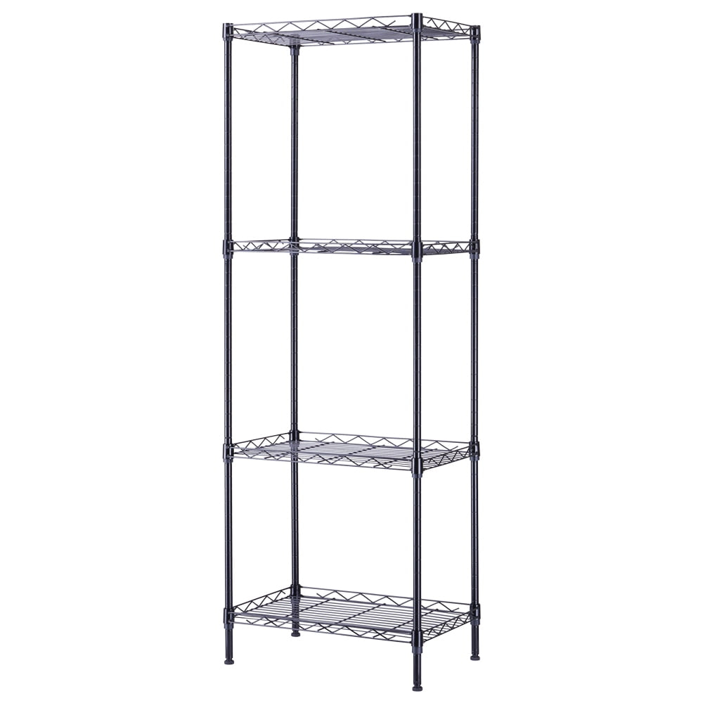 MDHAND 4-Tier Wire Shelving Unit Metal Storage Rack