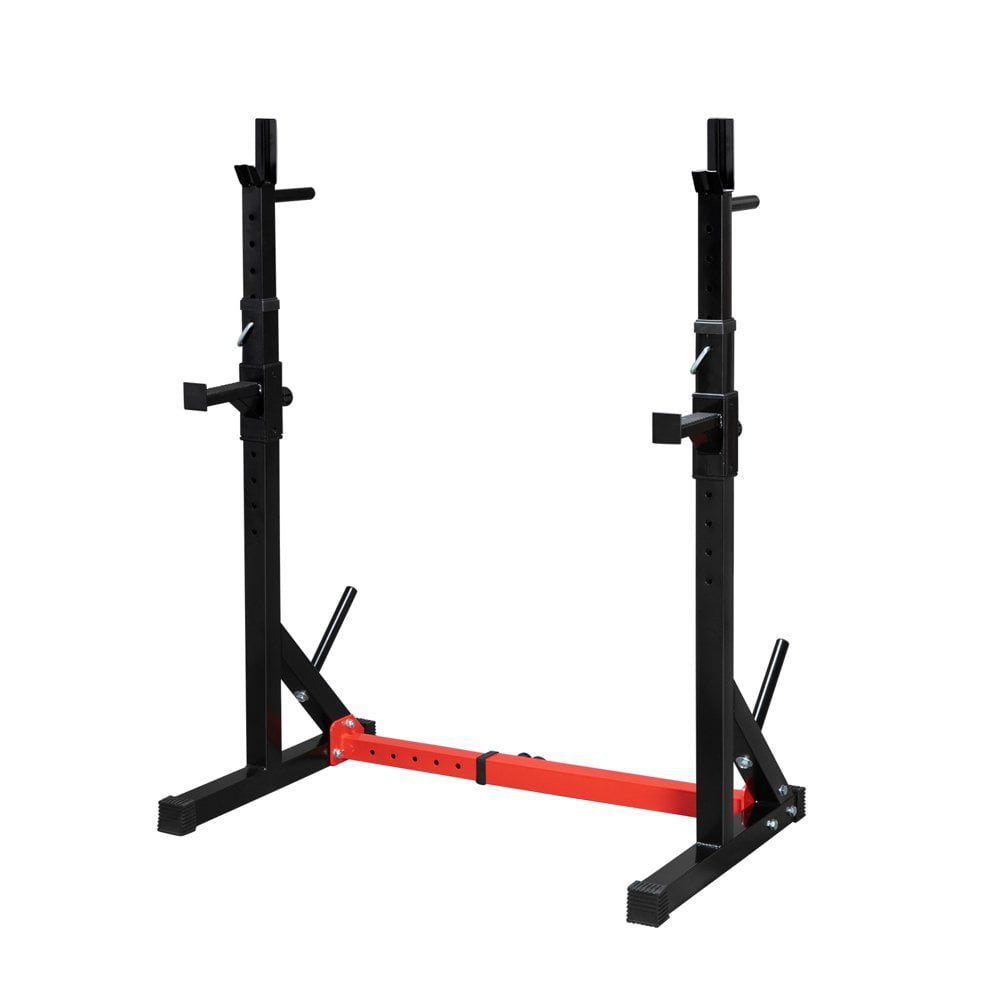 Adjustable Squat Rack, Multi-Function Home Gym Fitness Barbell Stand - N/A