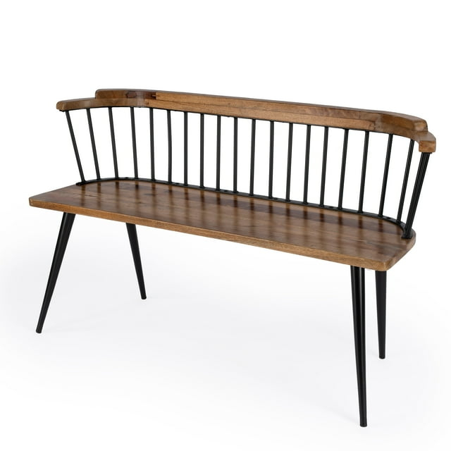 Tempe Spindle Back Wood Bench