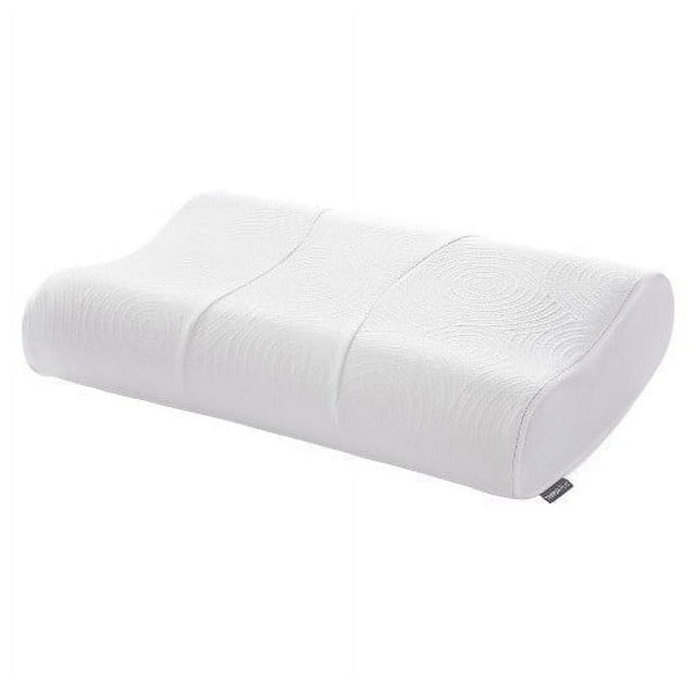 Tempur-Pedic Protector de Almohada con Zíper de Poliéster Tempur-Contour - Tamaño Queen, Adulto