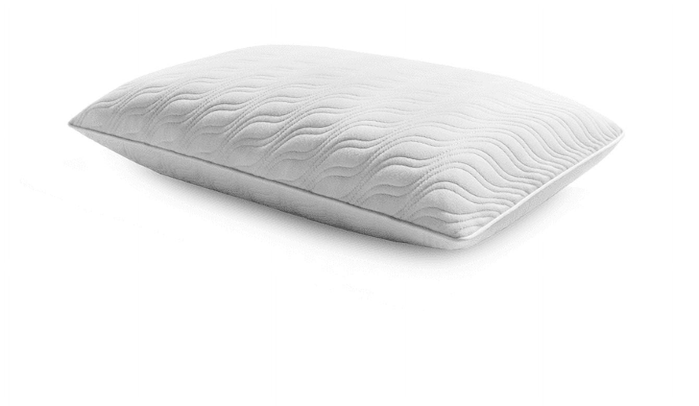 Tempurpedic Cloud ProLo Memory Foam Bed Pillow with Washable Cover, King