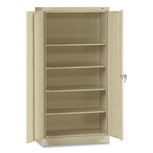 Tennsco 72" High Standard Cabinet (Assembled), 30 x 15 x 72, Putty