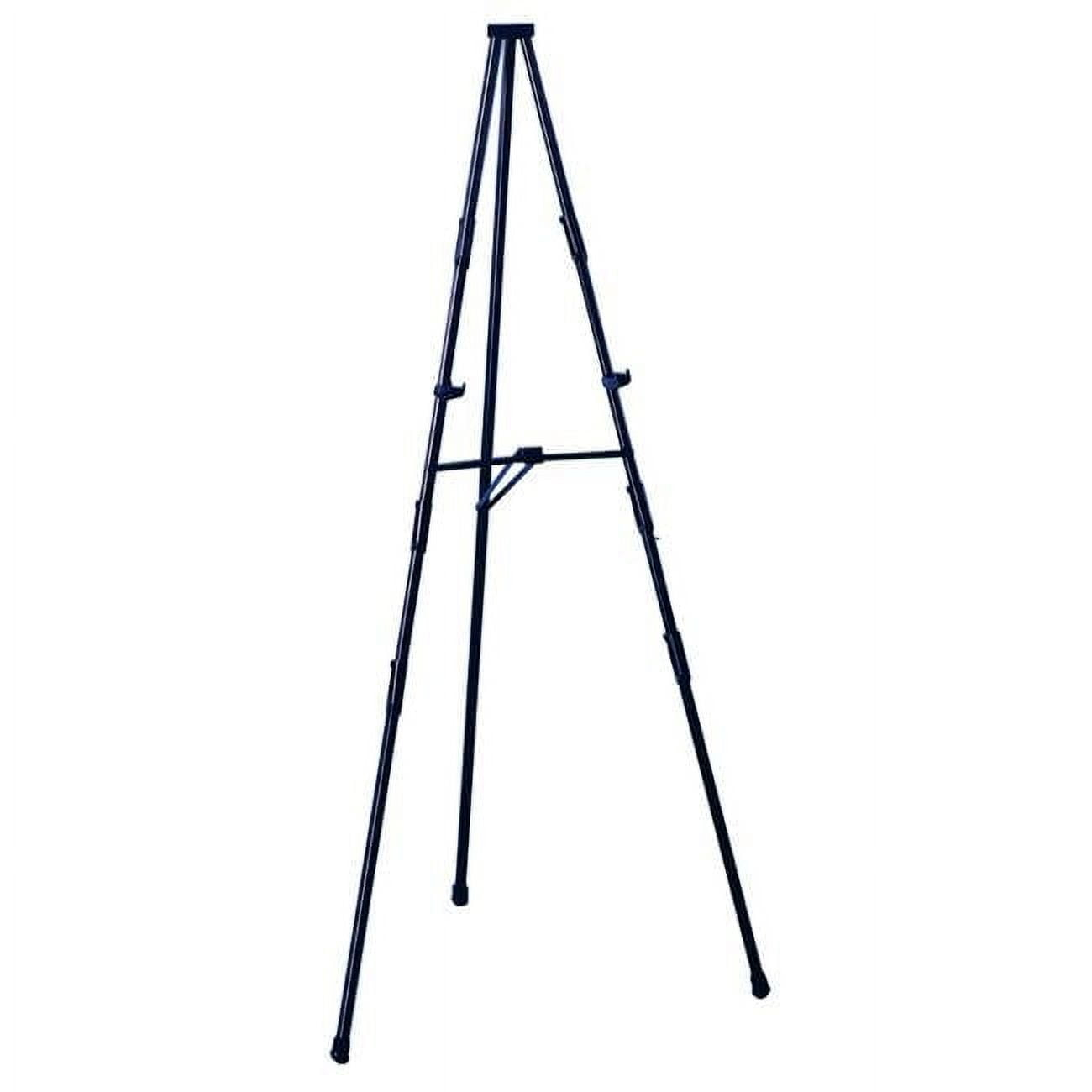 Testrite Visual Products 925 Convention and Hotel Easels Black Facilities Easel