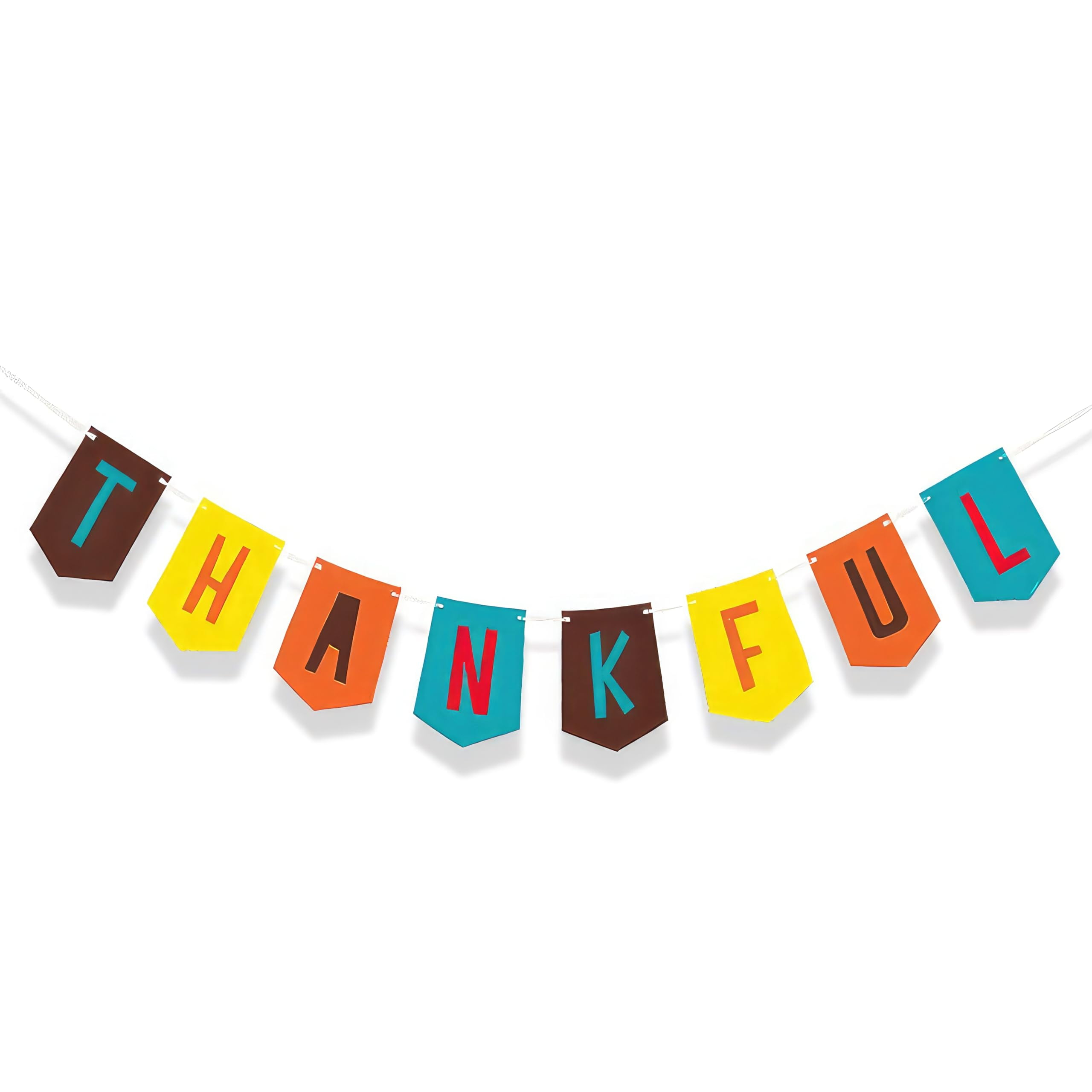 Thankful Thanksgiving Party Banner - 5 Ft | Multicolor | 1 Pc