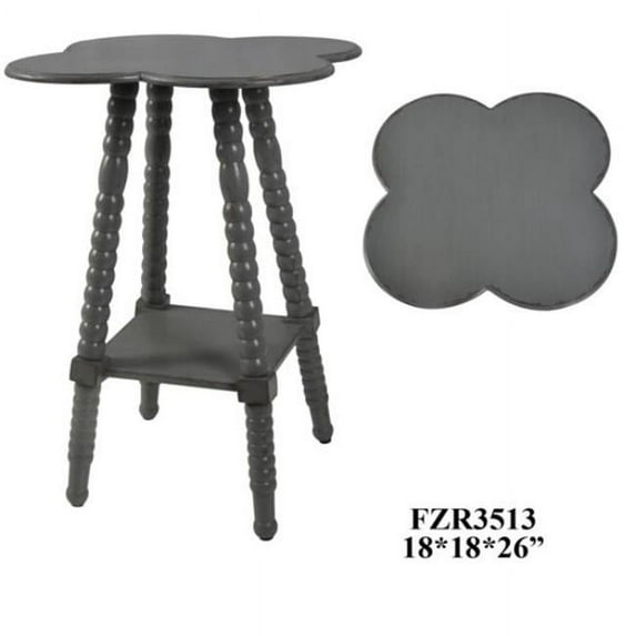 Bungalow Rose Clover Shaped Accent_End Table