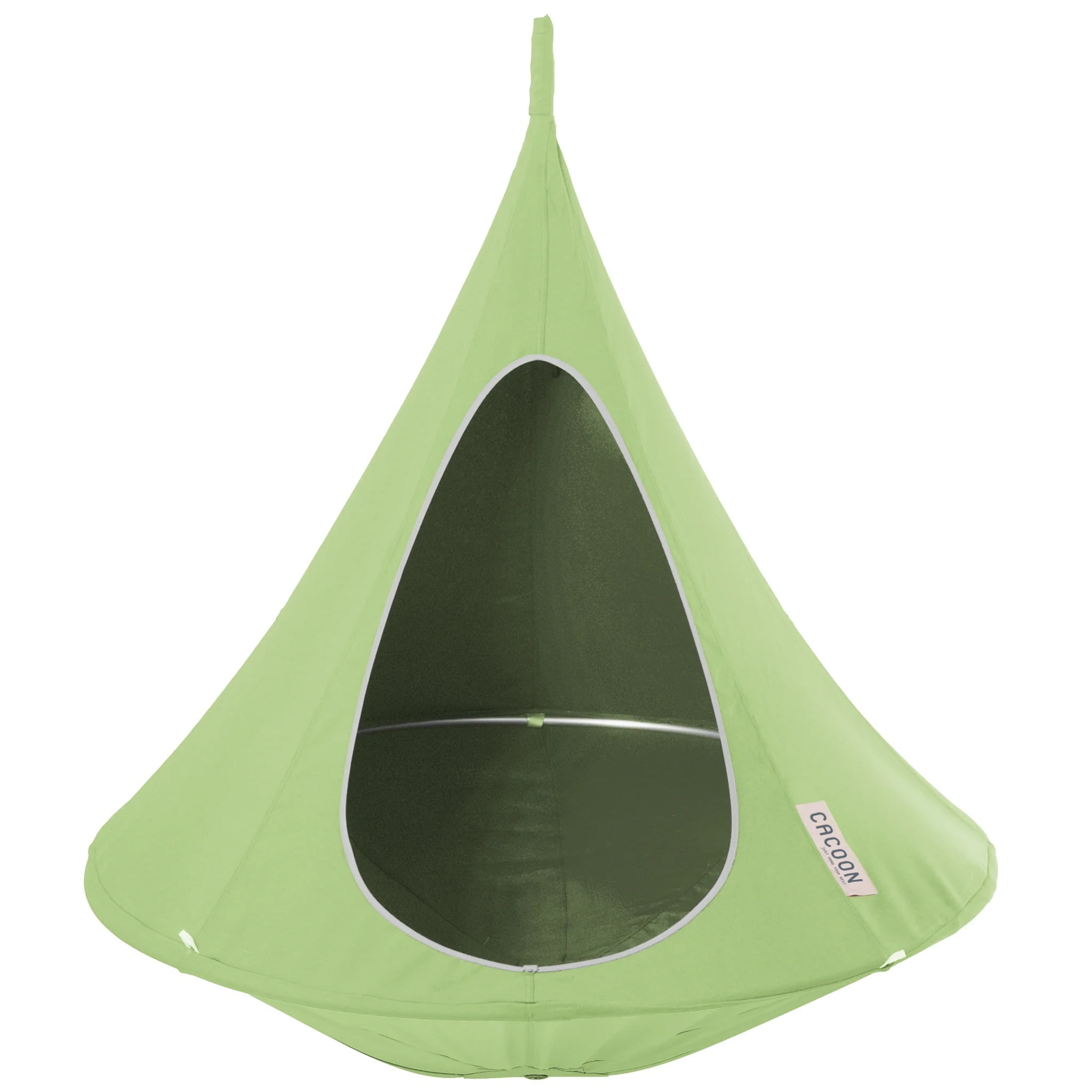 The Hamptons Collection 48” Green Children’s Bonsai Cacoon Chair with Hanging Hardware