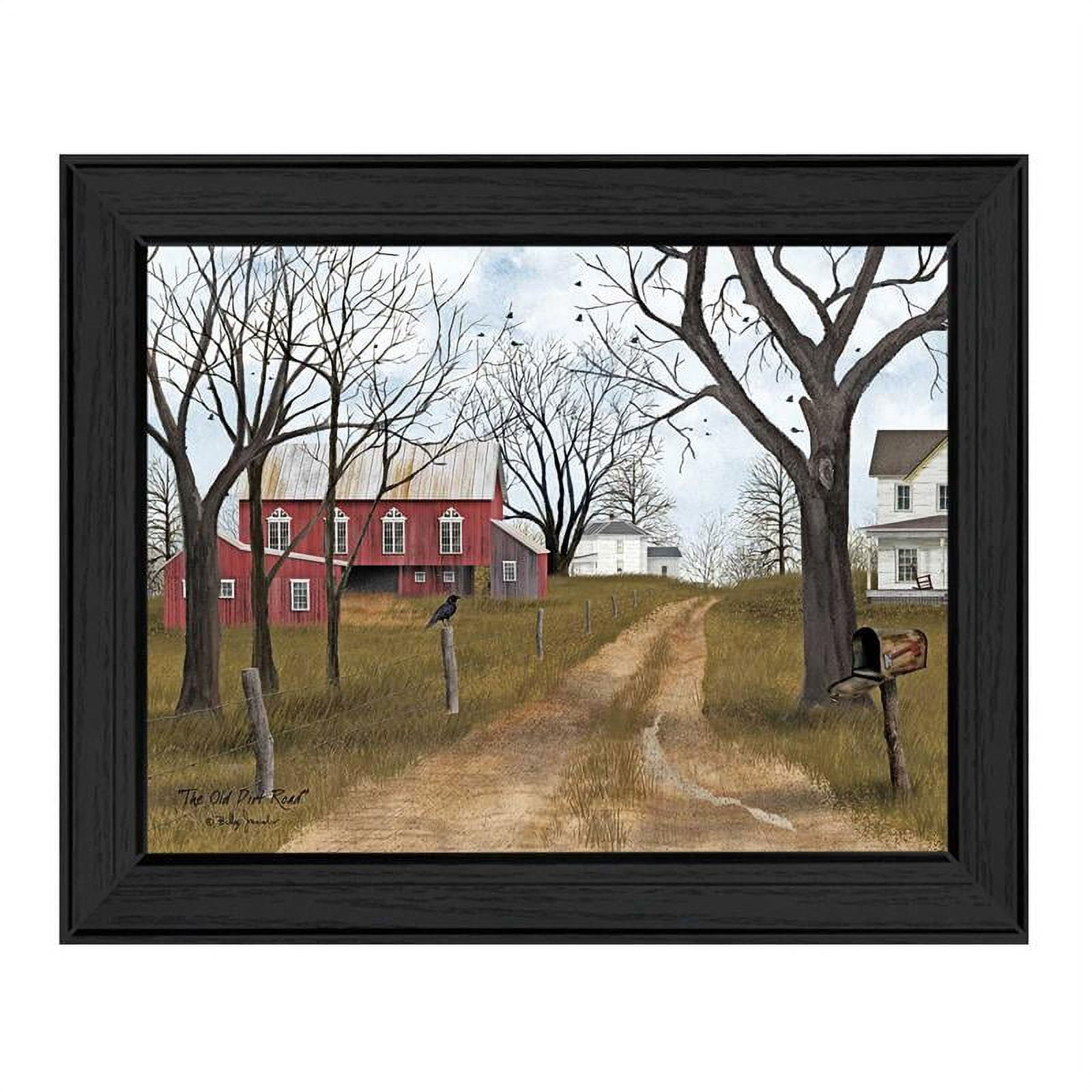 The Old Dirt Road By Billy Jacobs Printed Wall Art Wood Multi-Color