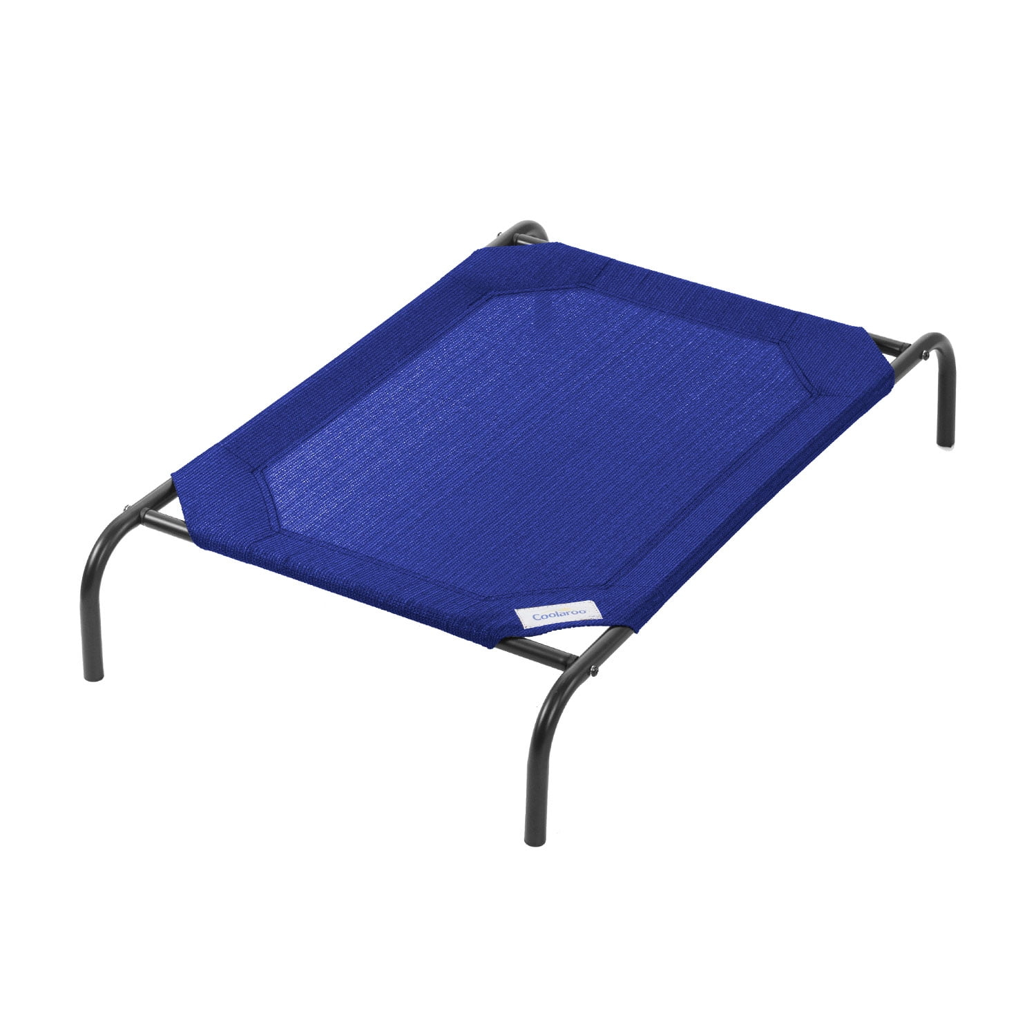 The Original Coolaroo Elevated Pet Dog Bed for Indoors & Outdoors, Medium, Aquatic Blue