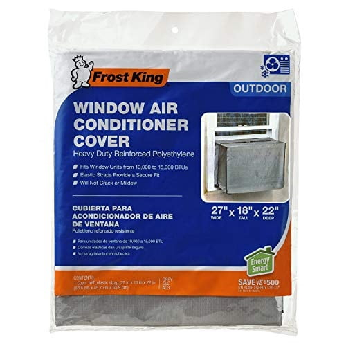 Thermwell 18" x 27" x 22" Winter Protection Polyethylene Window Air Conditioner Cover