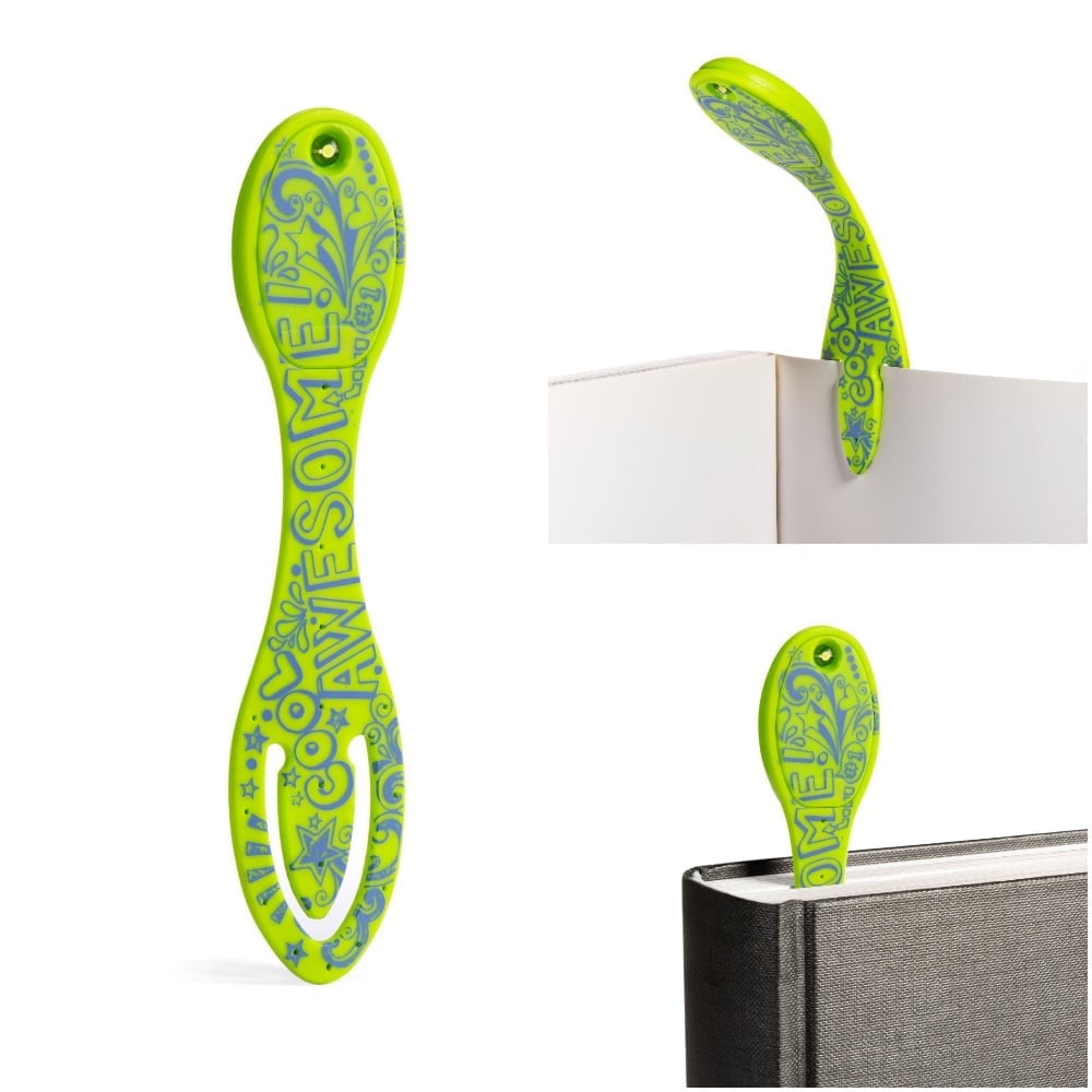 Thinking Gifts 2-in-1 LED Reading Light | Clip-on Bookmark & Book Light for Children & Adults