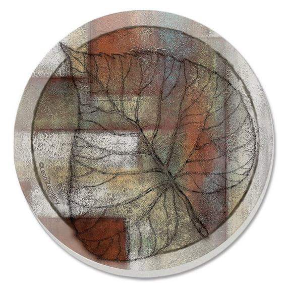 Thirstystone Leaf Whisper II Absorbent Stone Coaster 4-Pack