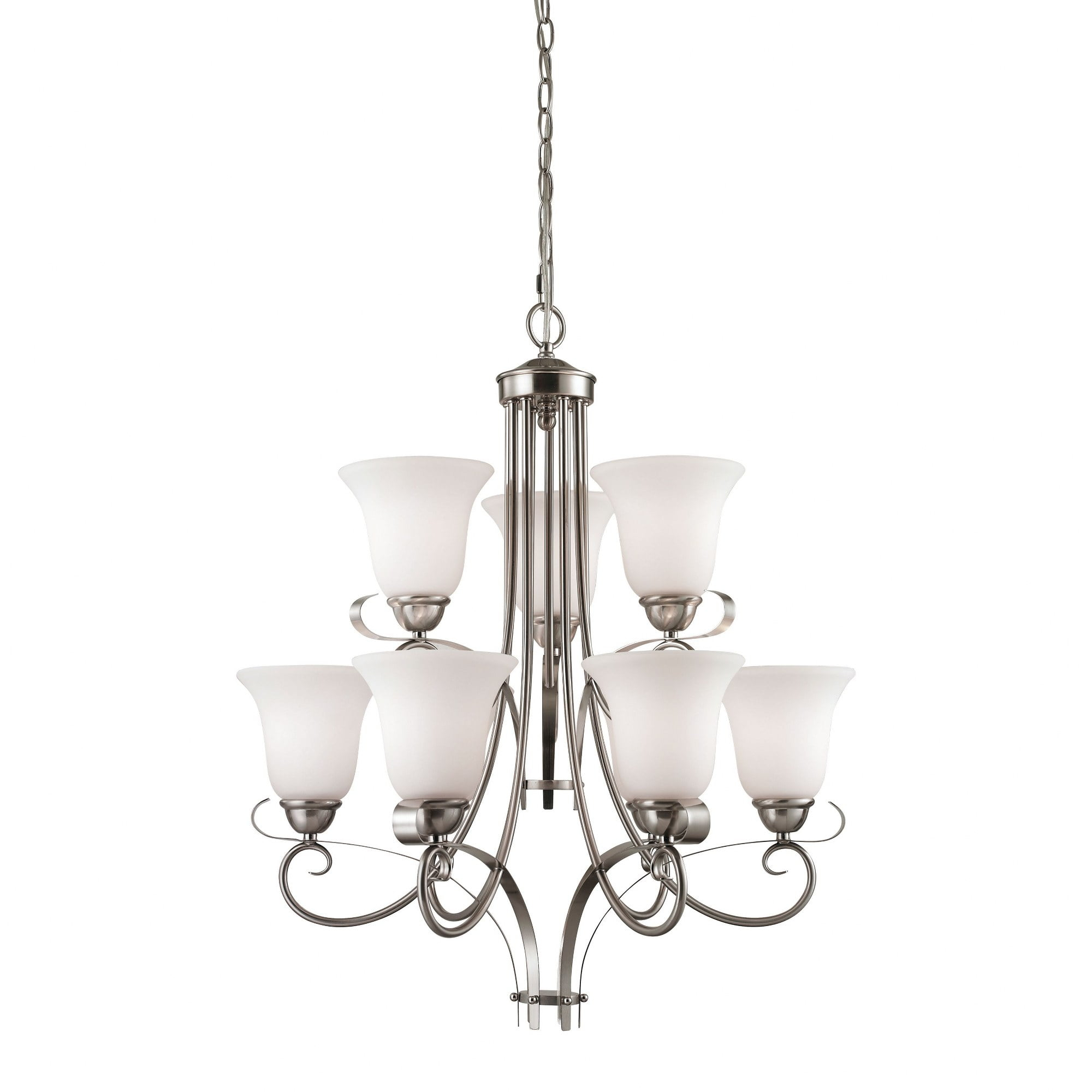 Thomas Lighting - Brighton - Nine Light Chandelier - Thomas Lighting