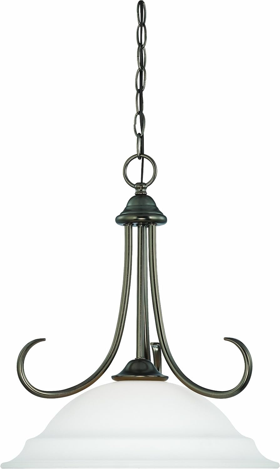Elk Home 16-Inch Wide Bella Pendant, Traditional, Oiled Bronze