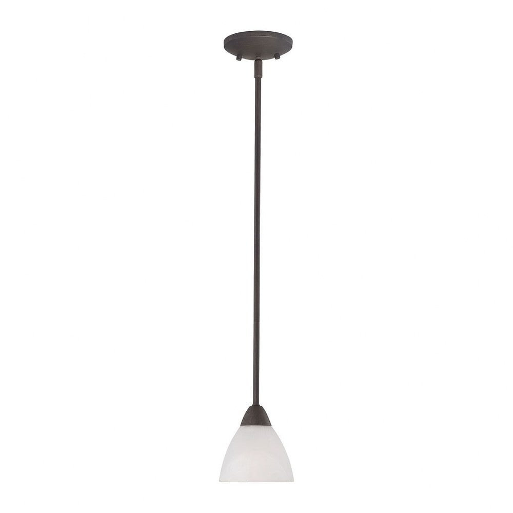 Thomas Lighting - Tia - One Light Pendant-Painted Bronze Finish - Thomas