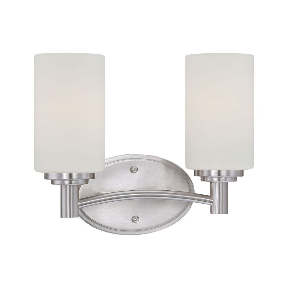 Thomas Lighting - Pittman - Two Light Wall Sconce-Brushed Nickel Finish