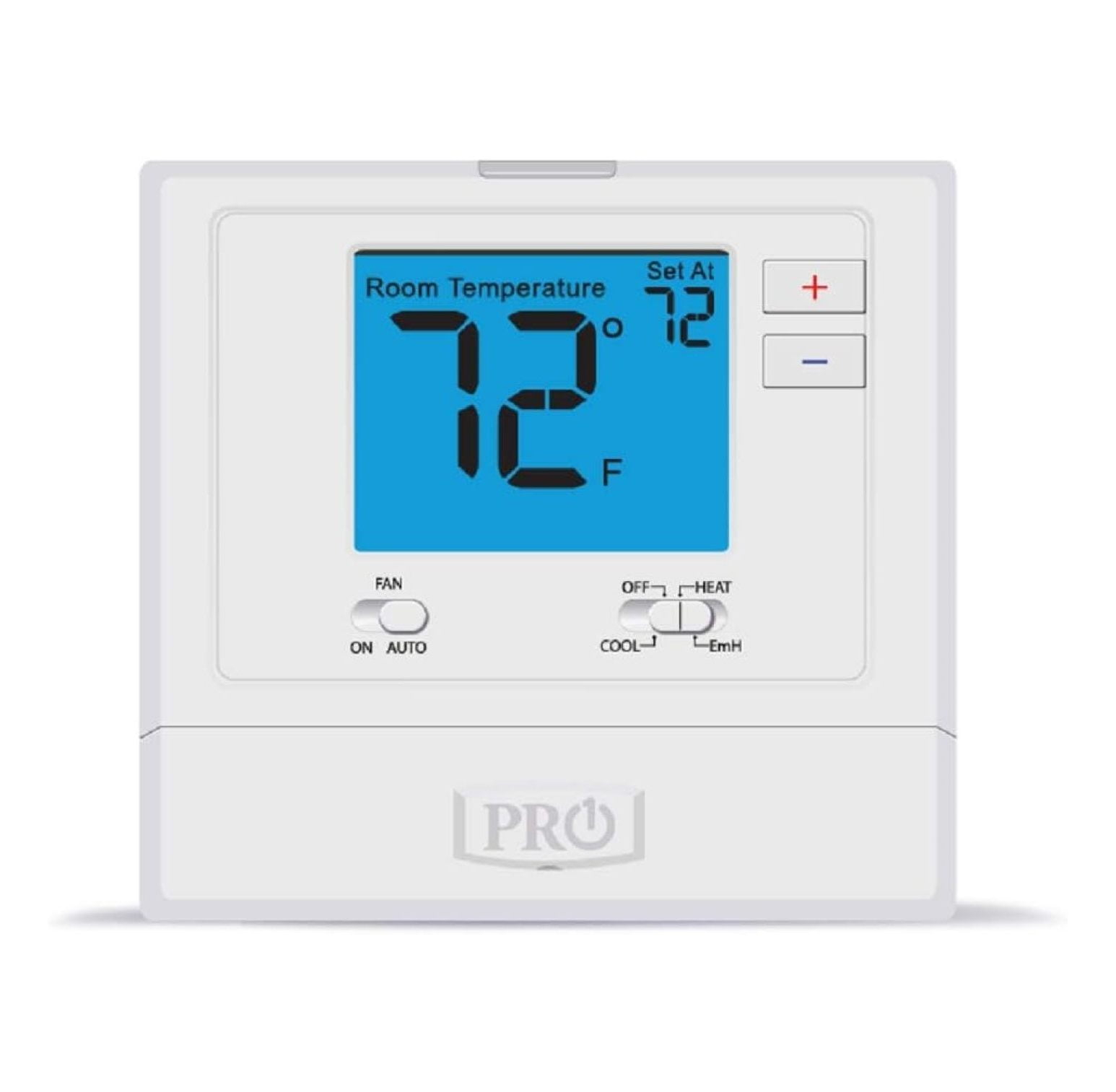 Pro1 T721 White Digital Non-Programmable Heat Pump Thermostat