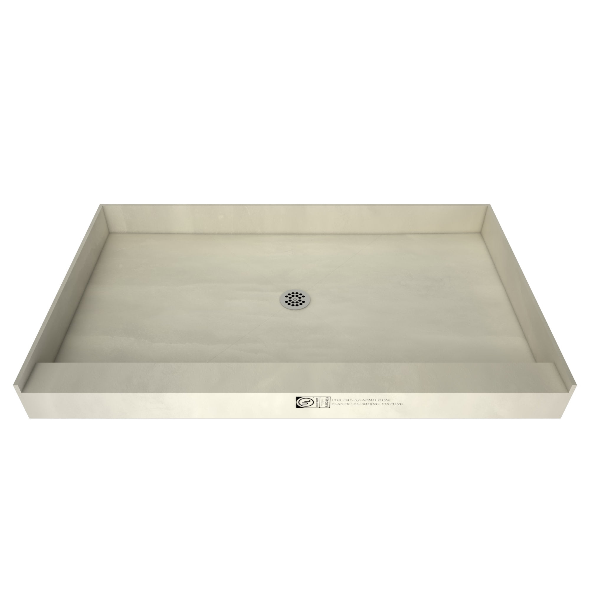 Tile Redi P3236c-Pvc Redi Base 36" X 32" Rectangular Shower Base - Chrome
