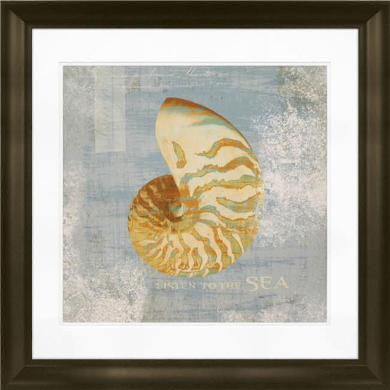 Timeless Frames 55258 12 x 12 in. Listen To The Sea Photo Frame