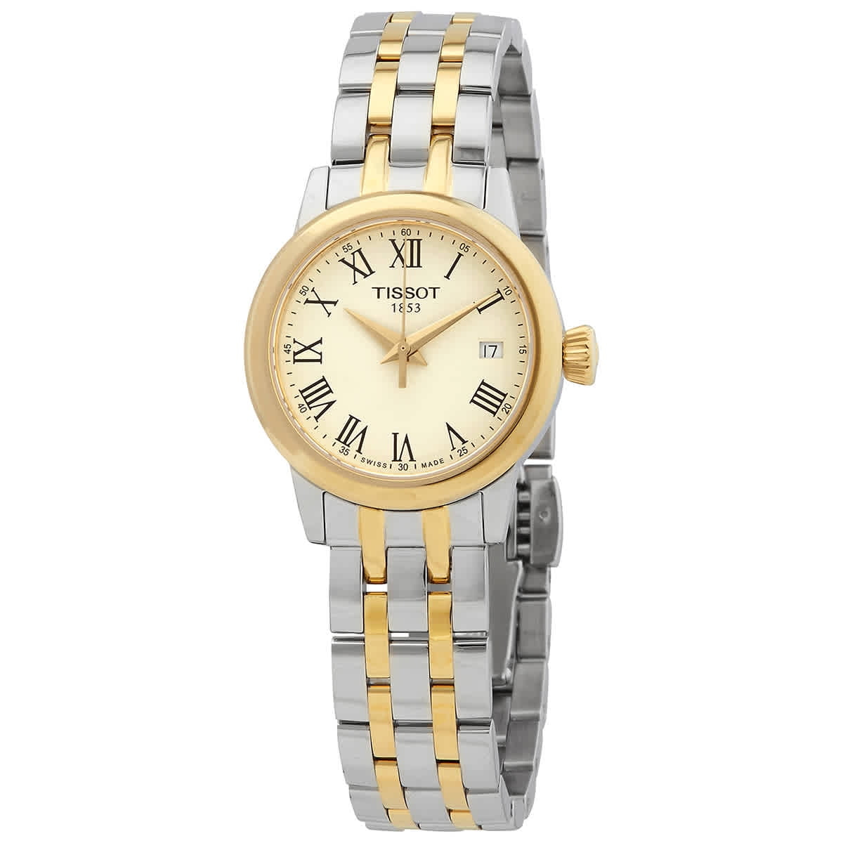 Tissot Classic Dream Women's Two-Tone Quartz Watch T129.210.22.263.00