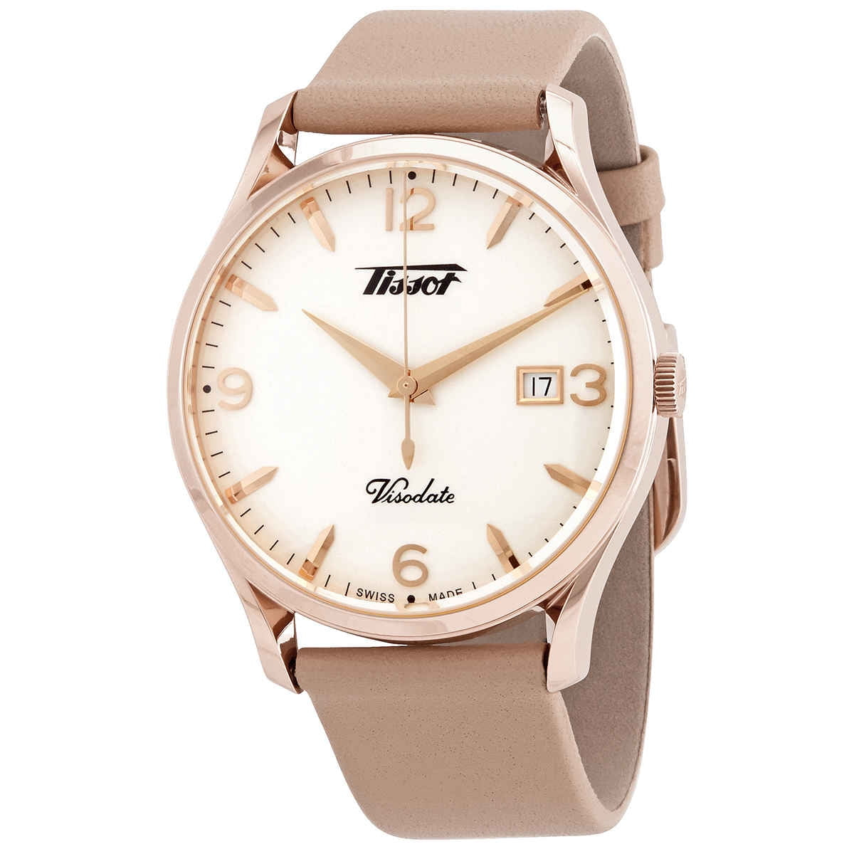 Tissot Heritage Visodate Silver Opalin Dial Watch T118.410.36.277.01