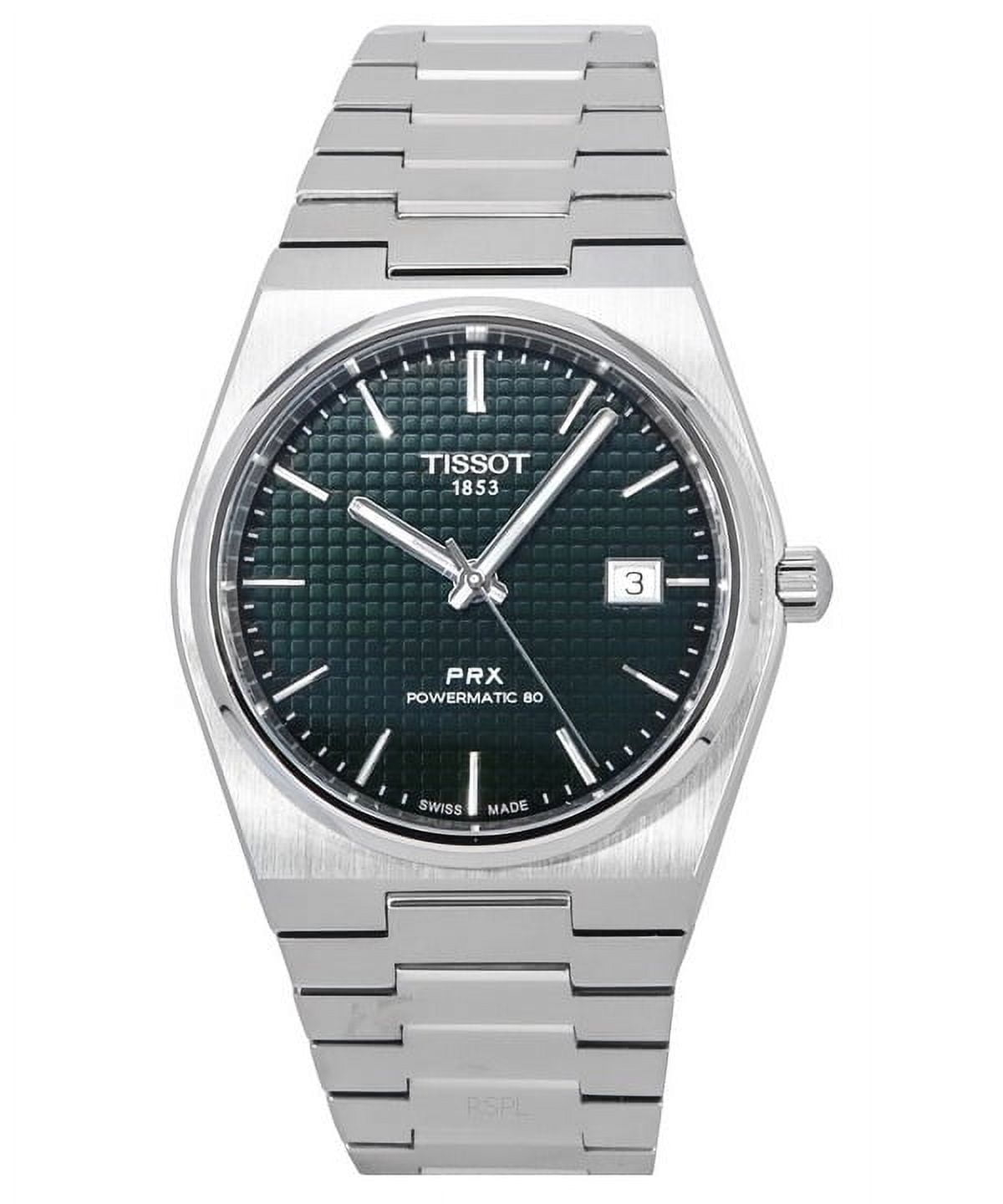 Tissot PRX Powermatic 80 Automatic Green Dial Men's Watch T137.407.11.091.00
