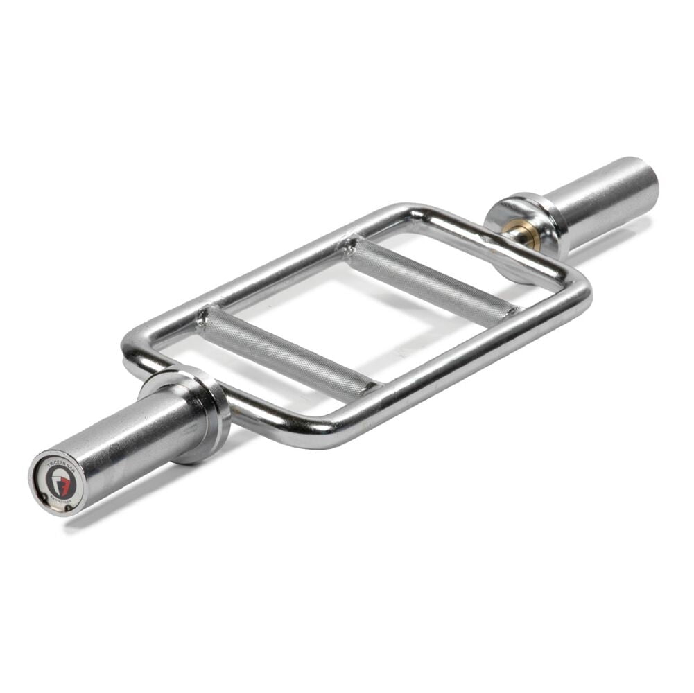 Titan Fitness 34" Olympic Triceps Bar, 200 LB Capacity, Chrome Finish, Weight Bar