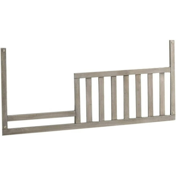 Barandilla de Seguridad para Cama de Niños Pequeños para Catres con Excavación para Bebés (Gris Ceniza)