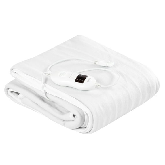 Topbuy Blanket Electric Heated Mattress Pad Safe 8 Temperatures &Timer