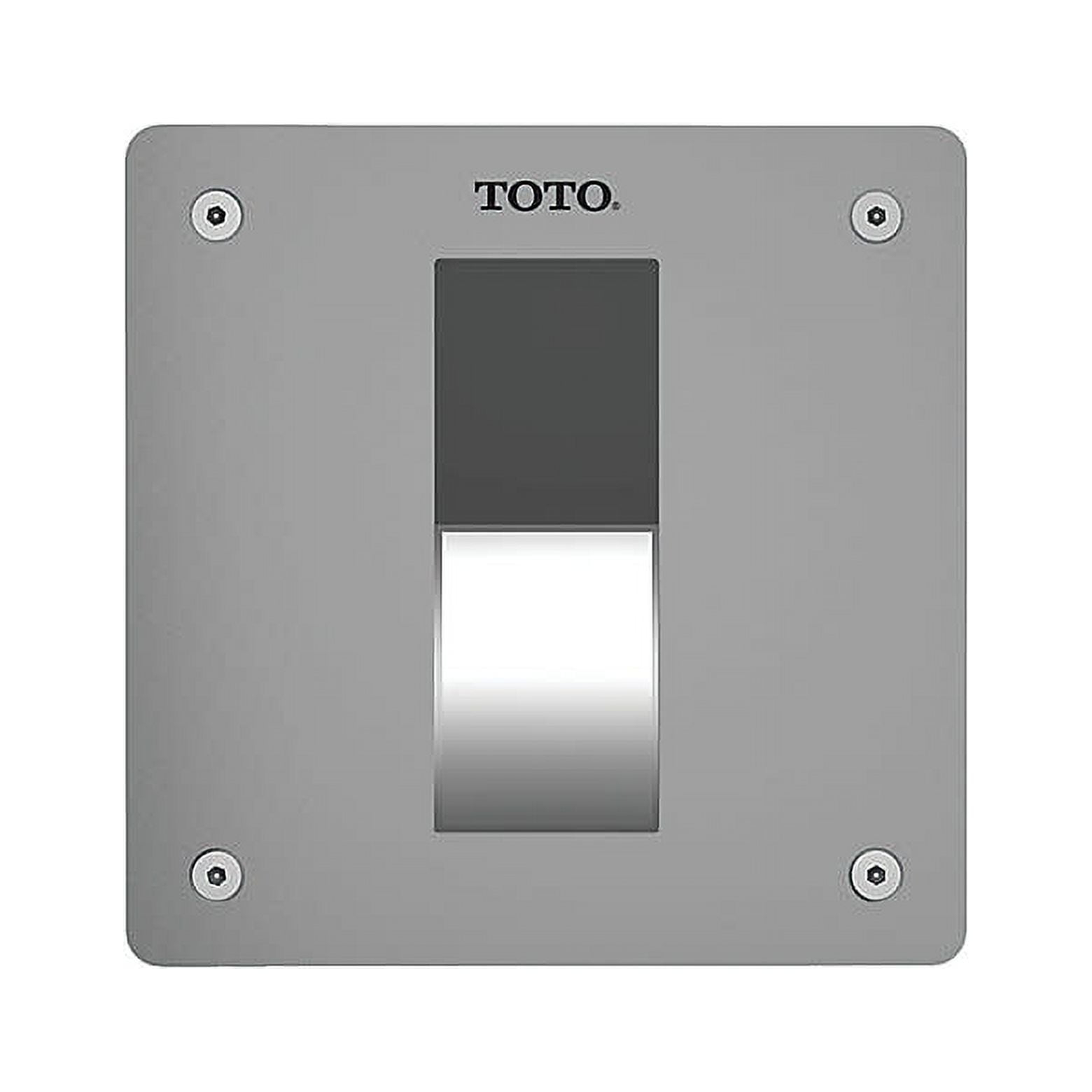 Toto Tet3la31 Concealed 4" X 4" 1.28 Gpf Toilet Flushometer - Stainless Steel