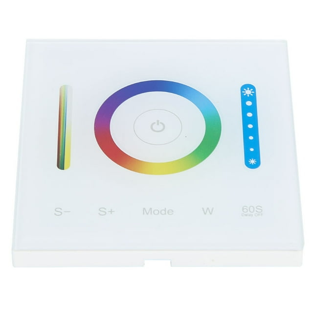 Touch Panel LED Controller for RGB/RGBw RGB+CCT Color Changing Strip Light